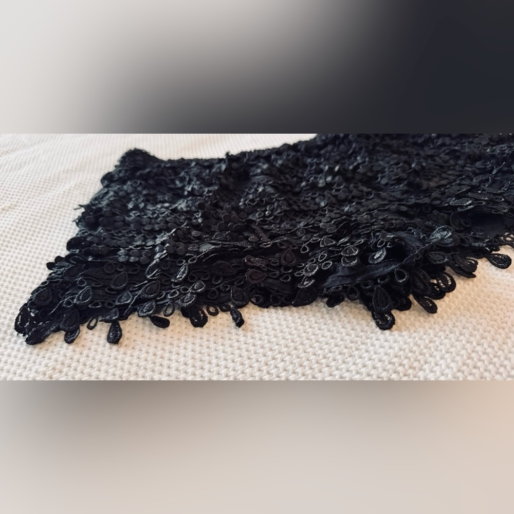 RAGA 10” Black Lace Shorts - Picture 5 of 14